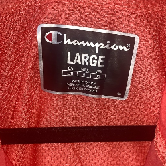 Champion windbreaker size LG - Picture 3 of 5